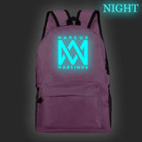 Marcus&Martinus Luminous Backpack School Bag Men Women Laptop Rucksack