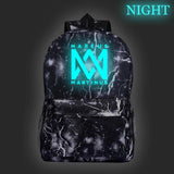 Marcus&Martinus Luminous Backpack School Bag Men Women Laptop Rucksack