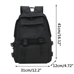 Japanese Student Backpack Casual School Bookbag Large Capacity Laptop Shoulder B
