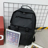 Japanese Student Backpack Casual School Bookbag Large Capacity Laptop Shoulder B