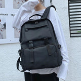 Japanese Student Backpack Casual School Bookbag Large Capacity Laptop Shoulder B