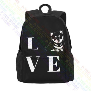 Shiba Inu Lover Dog Backpack Bookbag Multi-function