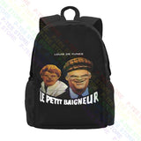 Louis De Funes 1968 Large Capacity Backpack