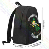 Drunk Trump St Patricks Large Capacity Backpack