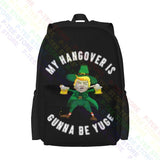 Drunk Trump St Patricks Large Capacity Backpack