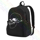 Creepy Egirl Eboy Pastel Goth Vaporwave Glitch Skull Backpack