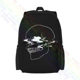 Creepy Egirl Eboy Pastel Goth Vaporwave Glitch Skull Backpack