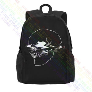 Creepy Egirl Eboy Pastel Goth Vaporwave Glitch Skull Backpack