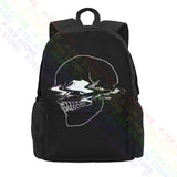 Creepy Egirl Eboy Pastel Goth Vaporwave Glitch Skull Backpack