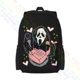 Ghostface Calling Halloween Scream You Hang Up Large Capacity Backpack