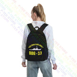 USS John DDG 53 Navy Marine Battleship Backpack