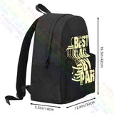 Disc Golf Dad By Par Large Capacity Backpack Shoe Bag