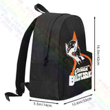 Clockwork Bull Terrier Large Capacity Backpack