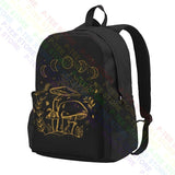 Goblincore Dark Academia Mushroom Backpack