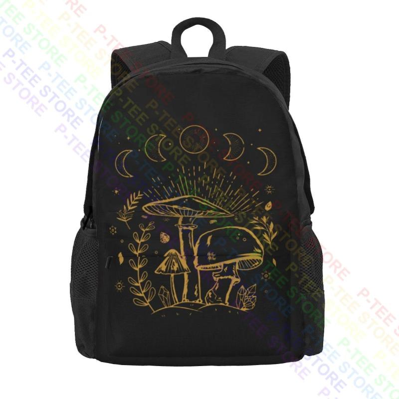 Goblincore Dark Academia Mushroom Backpack