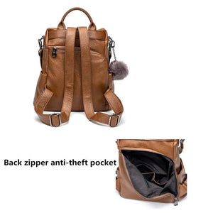 Anti-theft Women Backpack Multi-functional Travel Bag for Girls