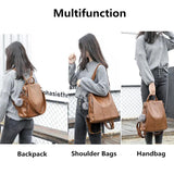 Anti-theft Women Backpack Multi-functional Travel Bag for Girls