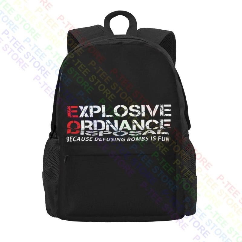 Bomb Defusing Fun! EOD Explosive Ordnance Large Capacity Backpack