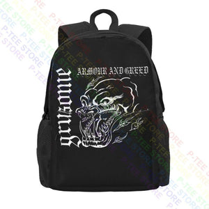 Gruesome Armour And Greed Japanese Oi! Skinhead Music Backpack