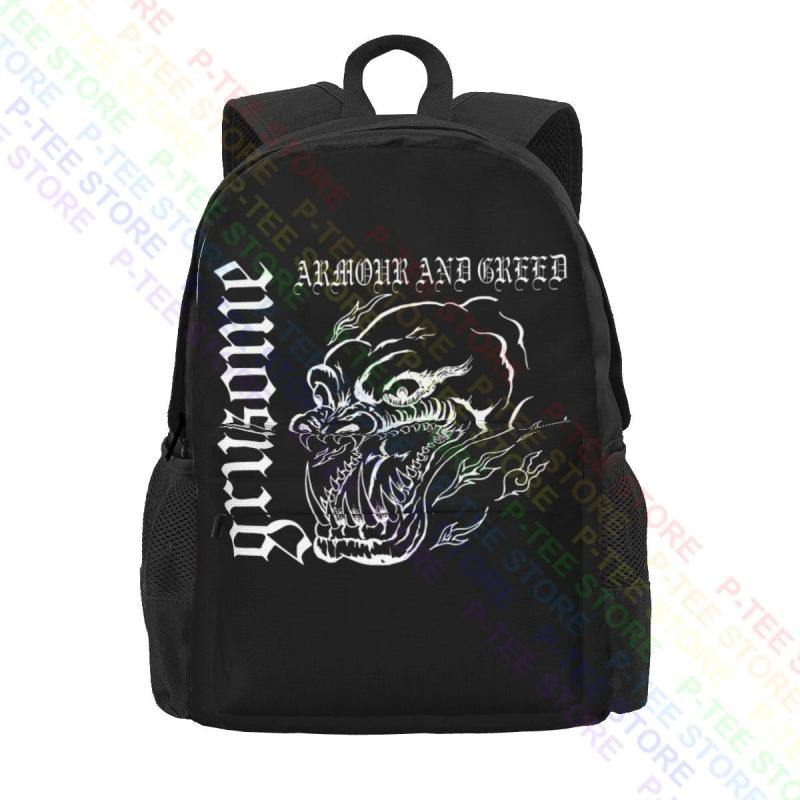 Gruesome Armour And Greed Japanese Oi! Skinhead Music Backpack
