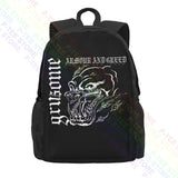 Gruesome Armour And Greed Japanese Oi! Skinhead Music Backpack