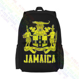 Jamaica Coat Of Arms Distressed Backpack