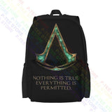 Assassinscreed Brotherhood Backpack Foldable 3D Printing Large Capacity