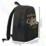 Kill Em All Let God Sort Em Out 1985 Large Capacity Backpack