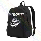 Integrity Skull Band Hardcore Punk Large Capacity Backpack