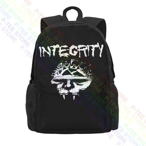 Integrity Skull Band Hardcore Punk Large Capacity Backpack