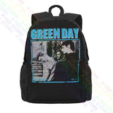 Green Band Large Capacity Backpack Schoolbag 3d Printing