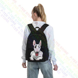 Bull Terrier Large Capacity Backpack Beach Bag