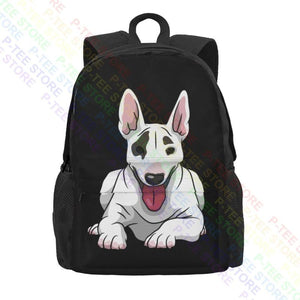 Bull Terrier Large Capacity Backpack Beach Bag