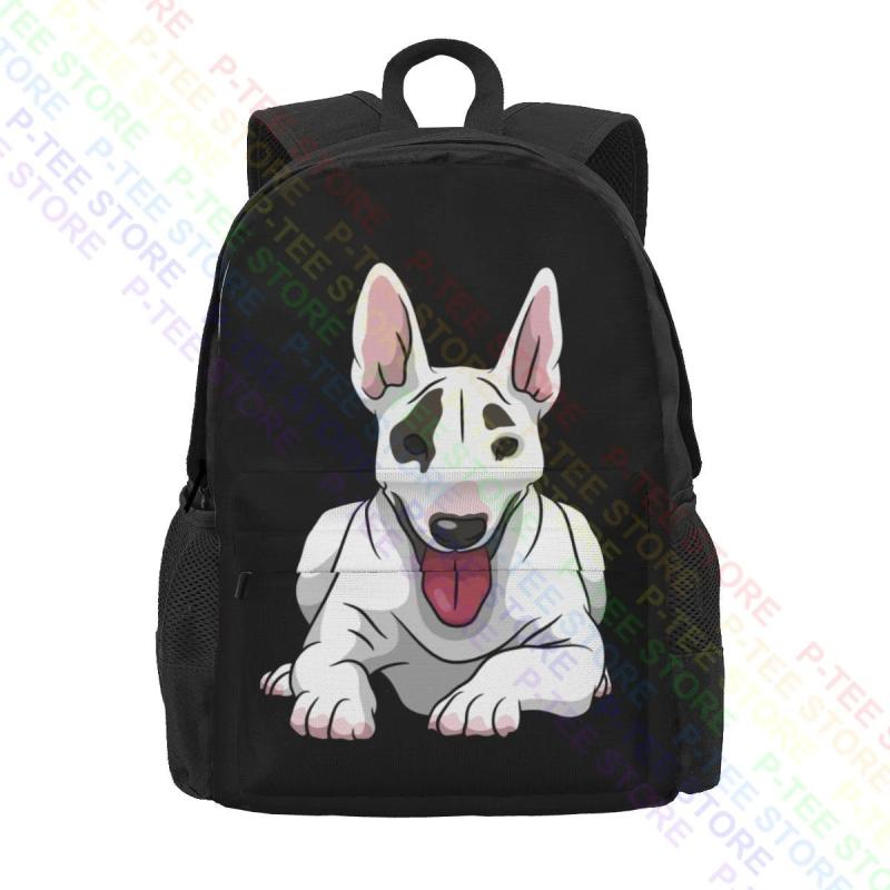 Bull Terrier Large Capacity Backpack Beach Bag