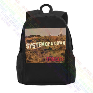 System Of A Down Toxicity Backpack School Sports Style