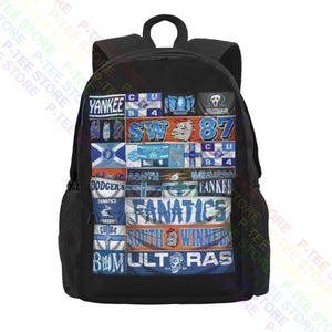 Ultras O. Marsiglia Marseille No Hooligans Backpack