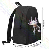 Axolotl Mexican Walking Fish Amphibian Large Capacity Backpack