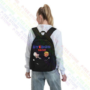 Bye Don Trump Joe Biden American Election Byedon Large Capacity Backpack