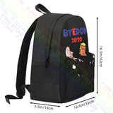 Bye Don Trump Joe Biden American Election Byedon Large Capacity Backpack