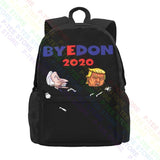 Bye Don Trump Joe Biden American Election Byedon Large Capacity Backpack