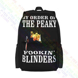 Peaky Fookin' Blinders Large Capacity Backpack