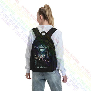 Evanescence Live Concert Backpack School Sports Bag