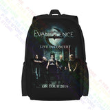 Evanescence Live Concert Backpack School Sports Bag