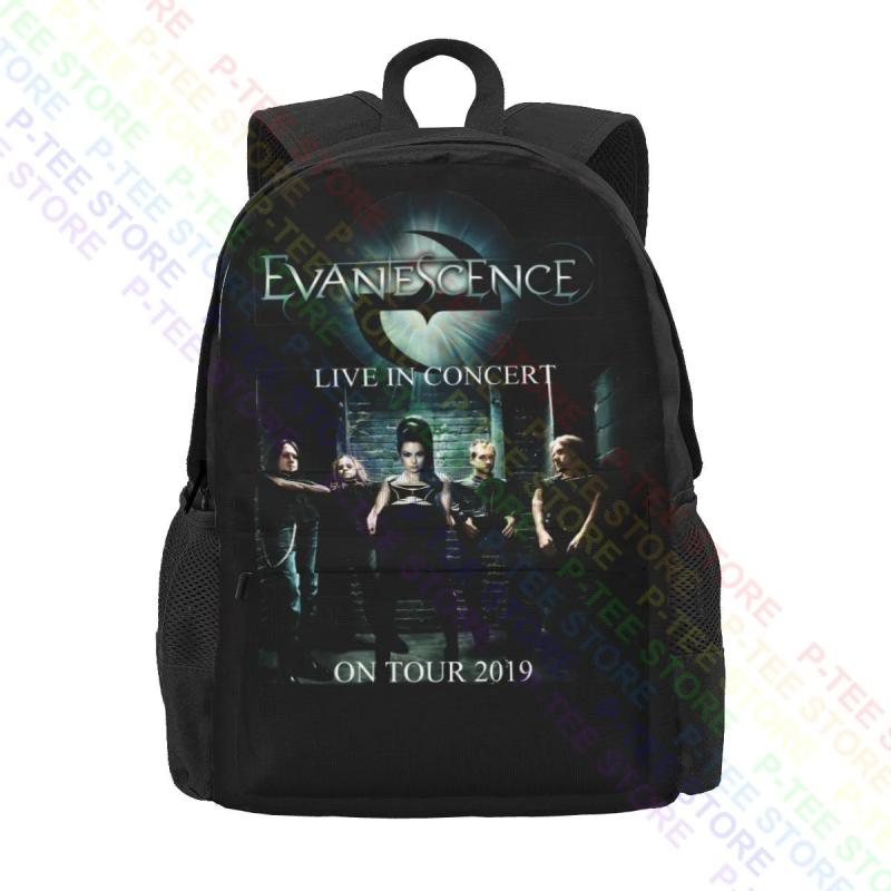 Evanescence Live Concert Backpack School Sports Bag