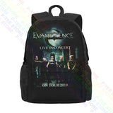 Evanescence Live Concert Backpack School Sports Bag