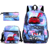 JDM Anime Backpack Men's Laptop Bag w/ Pencil Bag