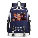 Anime Toilet-Bound Hanako Printed School Bag with USB Charging