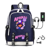 Anime Aphmau Backpack with USB Charging