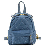 Casual High Denim Backpack Women Small Travel Bag Daily