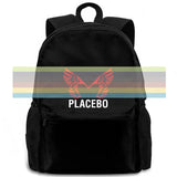 PLACEBO Printing Backpack Laptop Travel School Adult Student